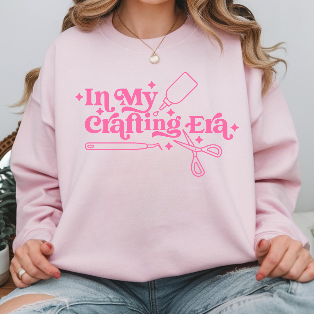 In my crafting era sweatshirt