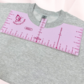 Custom T-Shirt Ruler
