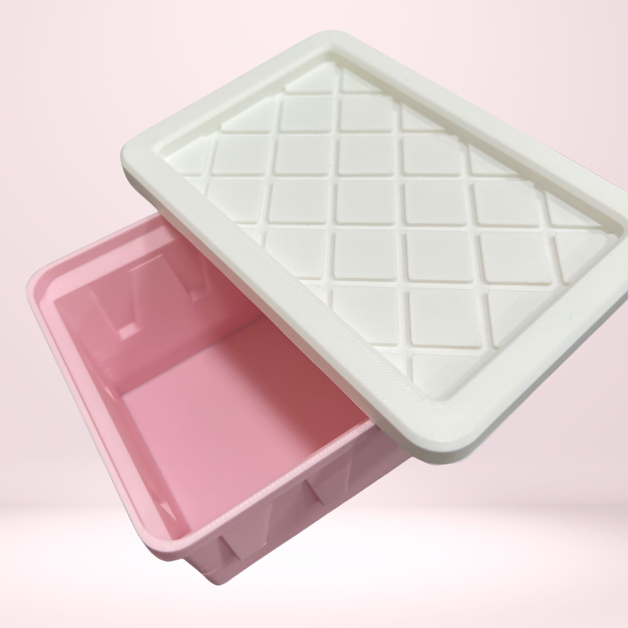 Mini 3D Printed Tote Bin – Functional &amp; Stylish Storag