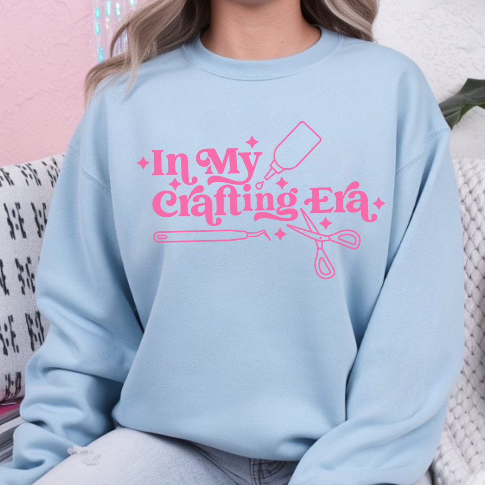In my crafting era sweatshirt