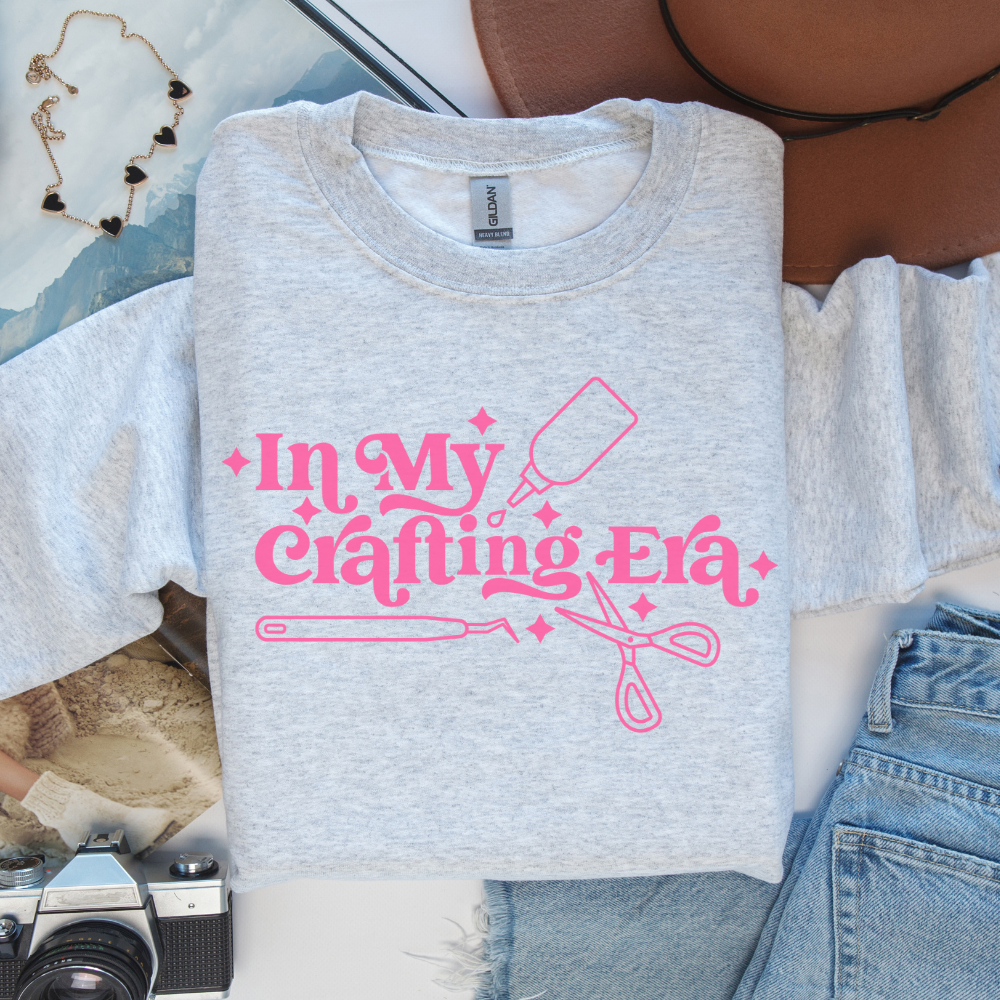 In my crafting era sweatshirt