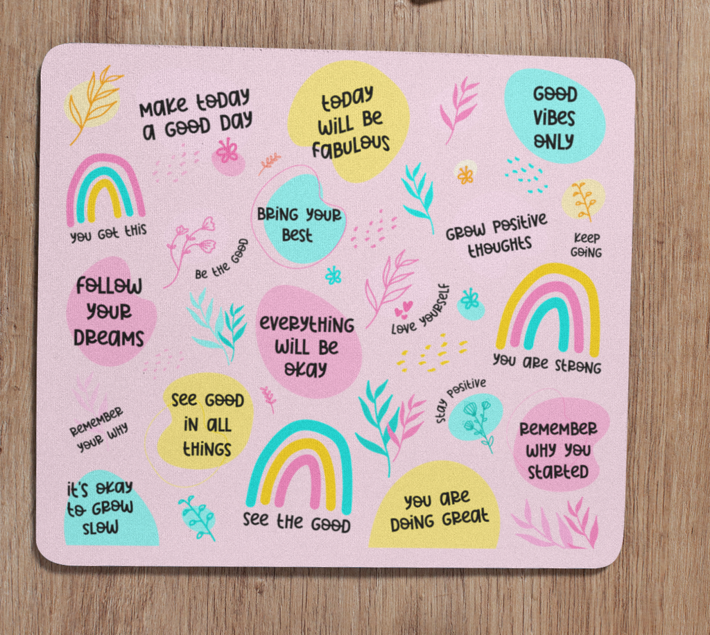 Daily Affirmations Mouse Pad